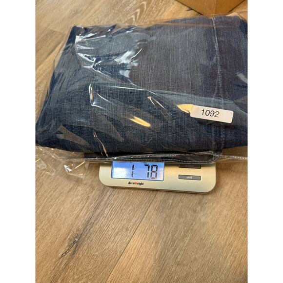 7 For All Mankind Men’s Jeans 33x29 Blue Relaxed Straight Button Fly Made in USA - Picture 14 of 16